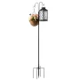 Double Shepherds Hooks for Outdoor, 8 Pack 1560 mm Heavy Duty Bird Feeder Pole, 19 mm Thick Garden Hooks for Hanging Hummingbird