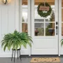 Artificial Ferns, Natural Spread Diameter 37-41 Inch, Large Hanging Fake Boston Ferns, Sunlight Resistant Fake Plant Wall Decor 