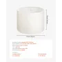 Drum Lampeskærm 2 sæt, 13 tommer top x 13 tommer bund x 10
