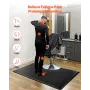 VEVOR Salonmåtte til frisør, 1525 x 915 mm Rektangel Salonstolemåtte Anti Fatigue, 23 mm fortykket PVC + PU Barber Shop Floo