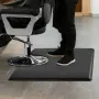 Salon Mat for Hair Stylist, 1525 x 915 mm Rectangle Salon Chair Mat Anti Fatigue, 23mm Thickened PVC + PU Barber Shop Floor Mat 