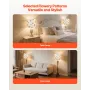 Drum Lampeskærm 2 sæt, 13 tommer top x 13 tommer bund x 10
