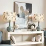 Drum Lamp Shade 2 Set, 13 in Top x 13 in Bottom x 10 in High, Medium Drum Linen Lampshade, Replacement Lamp Shade for Table Lamp