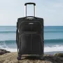 Softside Expandable Luggage with Spinner Wheels, 20 inch / 50.8 cm Softside Carry on Luggage, Lightweight Checked Suitcase with 