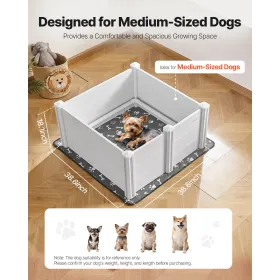 Dogs Whelping Box, 38,6 x 38,6 x 18,1 tommer