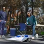Cornhole Set, 3x2 ft Corn Hole Game Boards, Aluminum Weatherproof Portable Toss Board, Indoor and Outdoor Foldable Cornhole Play