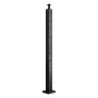 Cable Railing Post, 914.4 x 50.8 x 50.8 mm Corner Railing Post, with L-Shaped Pre-Drilled Holes, Stainless Steel with Horizontal