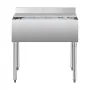 kommerciel isbeholder, 95,3 L isbeholder med understang, 35,9 x