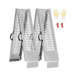 1000 lbs stålramper 2 pcs tunge belastningsramper med håndtag