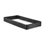 Metal Raised Garden Bed, 8 x 4 x 1 ft Outdoor Galvanized Planter Box, with Open Bottom, Large Planter Raised Bed for Gardening V