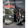 VEVOR 9000 lbs RV-saksestik, 4-23,4 tommer RV-stabilisatorudjævningssaksestik, sæt med 4, kraftige stabilisatorstik med