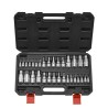 T Socket Set 32-delt S2-legeringsstål CR-V stål standard SAE og metrisk