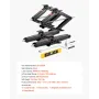 9000 lbs RV Scissor Jacks, 4-23.4 in RV Stabilizer Leveling Scissor Jacks, Set of 4, Heavy Duty Stabilizer Jack with Crank Handl