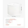Drum Lampeskærm 2 sæt, 13 tommer top x 13 tommer bund x 10