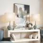 Drum Lampeskærm 2 sæt, 13 tommer top x 13 tommer bund x 10