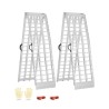 2000 lbs Aluminum Ramps 2Pcs Heavy-duty Loading Ramps with Handles