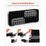 Aerobic Exercise Step Platform, 28-tommer Workout Aerobic
