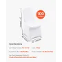 Stretch Spandex Folding Chair Covers, Universal Fitted Chair Cover, Removable Washable Protective Slipcovers, for Wedding, Holid
