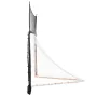 Hockey og Lacrosse Goal Backstop, 12x9 ft Lacrosse Net med