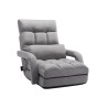 Floor Chair with 5 Adjustable Position and Armrest Floor Gaming Chair