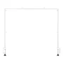 Over The Table Rod Stand med klemmer, 13"-42" Høj & 28"-98"