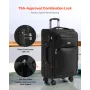 Udvidbar Softside Bagage med Spinner Wheels, 24 tommer / 61 cm
