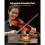 Violin 355mm Full Size for Adults, Violin Fiddle Set for Beginners with Hard Case, Rosin, Bow, Shoulder Rest, Bridge, Tuner and 