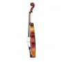 Violin 355mm Full Size for Adults, Violin Fiddle Set for Beginners with Hard Case, Rosin, Bow, Shoulder Rest, Bridge, Tuner and 