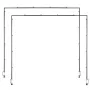 Over The Table Rod Stand with Clamps, 13"-42" Tall & 28"-98" Length Adjustable, 2 Packs Table Arch Stand, Tabletop Balloon Arch 