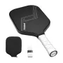 Pickleball Paddle, T700 Carbon Fiber Surface & Honeycomb Core, Professional Pickleball Paddle with Increased Power & Control & S