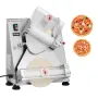 VEVOR pizzadejrulleark, 3-14 tommer automatisk pizzapresse i rustfrit stål, kommerciel elektrisk 370W pastamaskine,