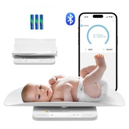 Baby Scale Smart Bluetooth Infant Weight Digital Scale with Hold Function