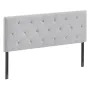 VEVOR Headboard, Full Size Headboard with Adjustable Height, Comfortable Diamond Tufted for Full Size Bed, W 56.3 x H（35.6-47.4）