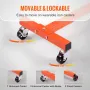 Motorstativ, 340 kg roterende motormotorstand med 360 graders