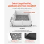 Dogs Whelping Box, 60 x 60 x 24 tommer, PVC-hvalpekravlegård i