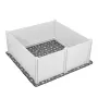 Dogs Whelping Box, 60 x 60 x 24 tommer, PVC-hvalpekravlegård i