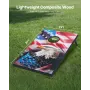 VEVOR Cornhole Set, 3x2 ft Corn Hole Game Boards, MDF Wood Portable Toss Board, Indoor and Outdoor Cornhole Play for Adults, Inc