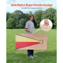 VEVOR Cornhole-sæt, 4x2 ft Corn Hole-spillebrætter, bærbart kastebræt i massivt træ, indendørs og udendørs Cornhole-leg for