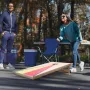 Cornhole Set, 4x2 ft Corn Hole Game Boards, Solid Wood Portable Toss Board, Indoor and Outdoor Cornhole Play for Adults, Include