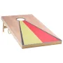 VEVOR Cornhole-sæt, 4x2 ft Corn Hole-spillebrætter, bærbart kastebræt i massivt træ, indendørs og udendørs Cornhole-leg for
