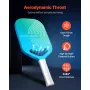 Pickleball Paddle with Aero Throat, T700 Carbon Fiber Surface & Honeycomb Core, Professional Pickleball Paddle with Increased Po