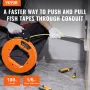 fisketape ledningskabeltrækker 30,5 m-4,23 mm (100ft 1/6in)