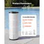 VEVOR poolfilterpatron, 50 kvm. Ft Spa Hot Tub Filterpatron udskiftning, kompatibel med Hayward C500, CX500-RE, Pleatco