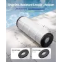 VEVOR poolfilterpatron, 50 kvm. Ft Spa Hot Tub Filterpatron udskiftning, kompatibel med Hayward C500, CX500-RE, Pleatco