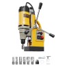 ic Drill 1400W 2878 lbf Mag Drill Press 2 in Boring Diameter 6 Bits Yellow