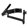 Lawn Mower Blade Sharpener, 15° - 45° Adjustable Lawnmower Blade Sharpening Tool with 4 Adapter Pins, Ball Bearing Design & 25mm