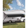 18' RV Replacement Awning Manual Trailer Awning for Most DC12V RVs