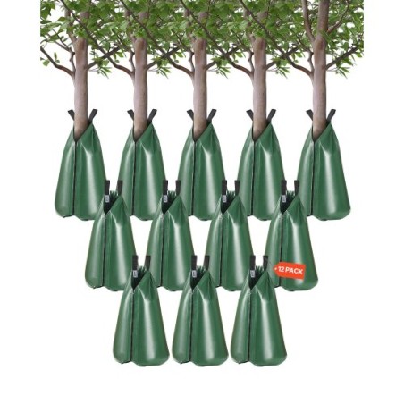 Tree Watering Bag 12 Packs 20 Gallons Slow Release Tree Water Bag Durable