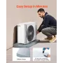 VEVOR Mini Split Pad, for 9000-36000BTU Ductless Air Conditioner Heat Pump Systems, 960x460x74 mm Plastic Outdoor Condenser Equi
