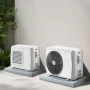 VEVOR Mini Split Pad, for 9000-36000BTU Ductless Air Conditioner Heat Pump Systems, 960x460x74 mm Plastic Outdoor Condenser Equi